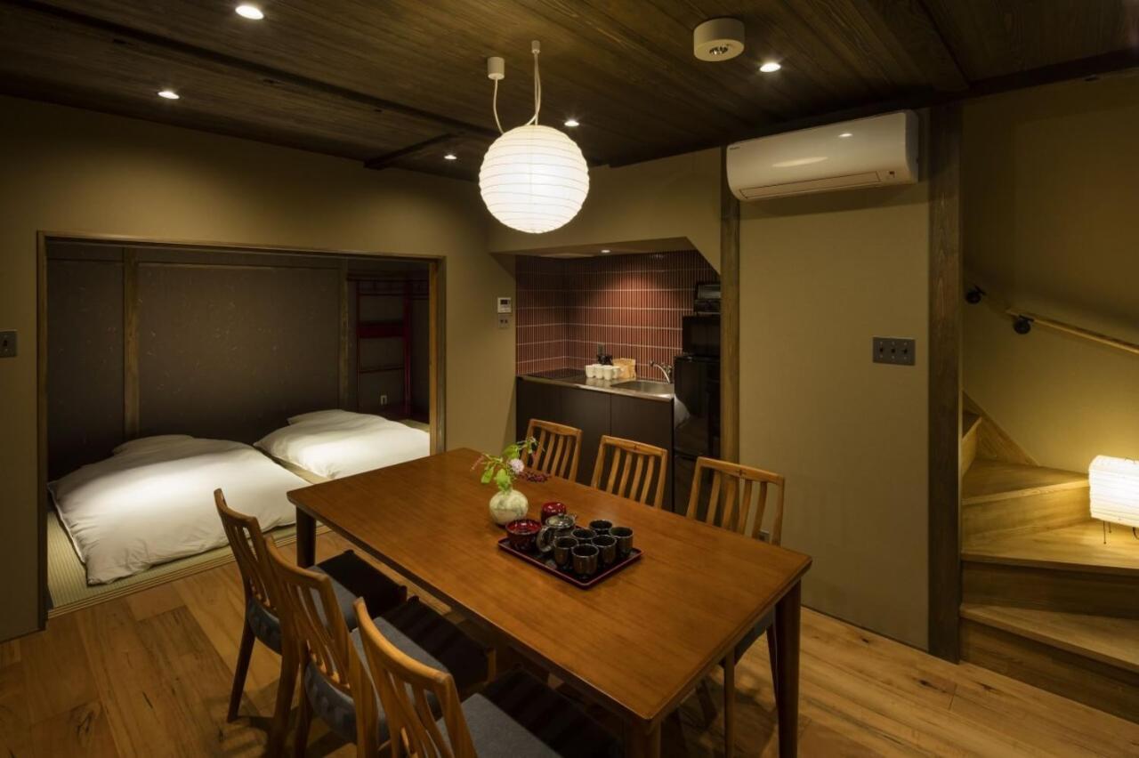 Vila Gion Minami Banka Machiya House Kjóto Exteriér fotografie